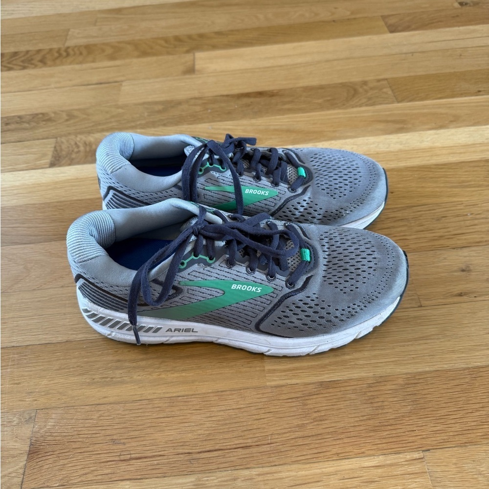 Brooks Ariel 20 Shoes Womens Size 9 medium (B) 1203151D076 Gray Sneakers Nice - Picture 4 of 11
